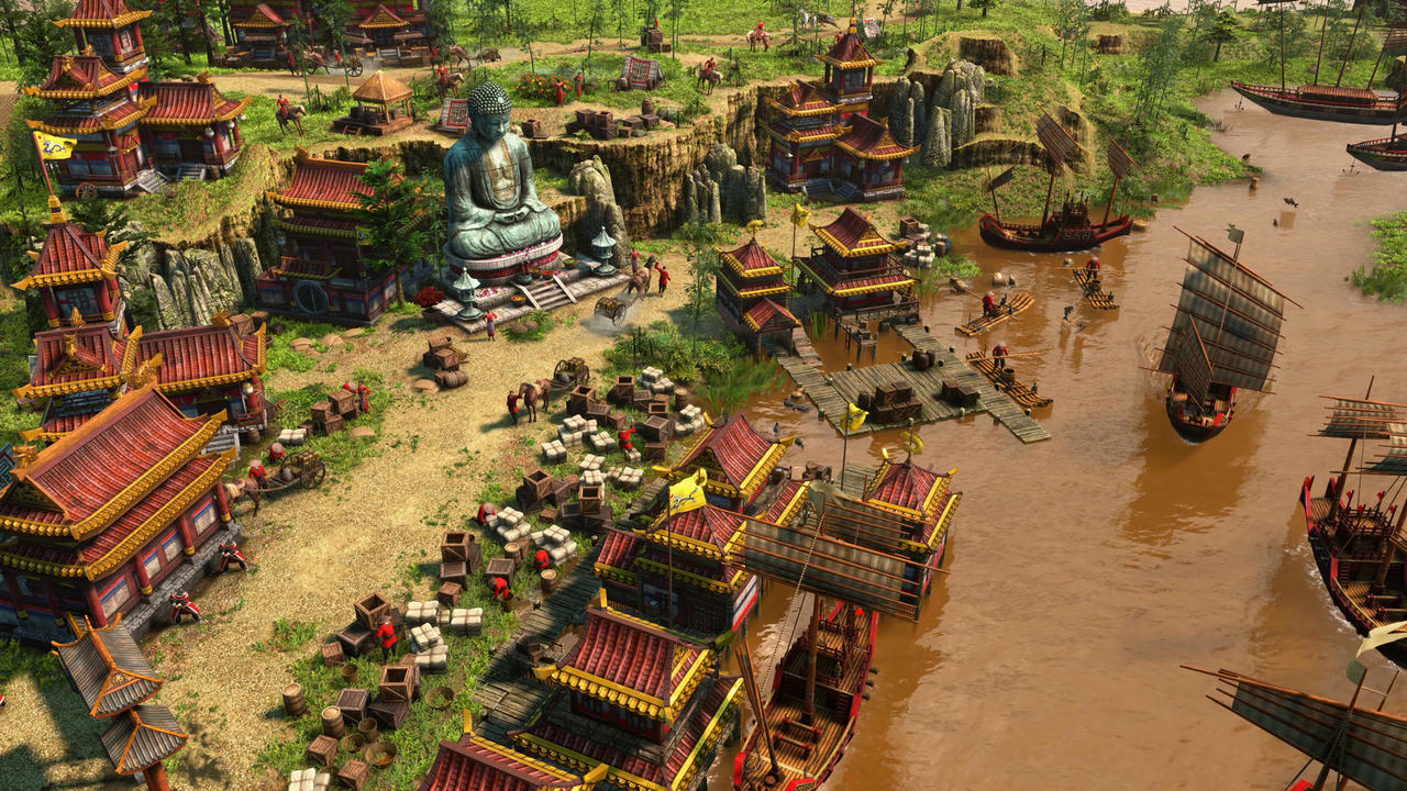 帝国时代3：决定版 Age of Empires III：Definitive Edition v100.15.59076.0.20250212.20250212+4DLC 免安装中文版[53.5GB]【B4637】